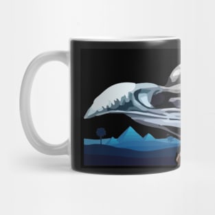 Khonshu Moon Knight Sticker Mug